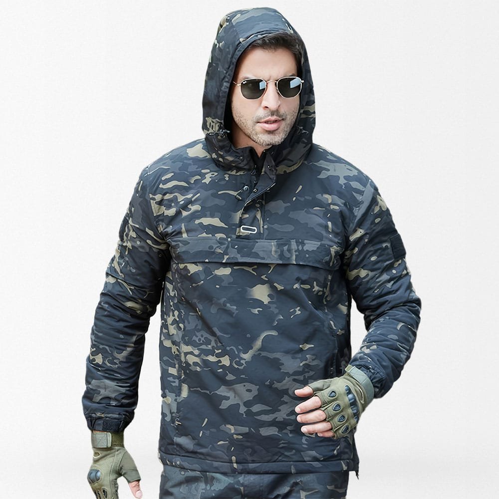 Anorak camuflaje militar de invierno
