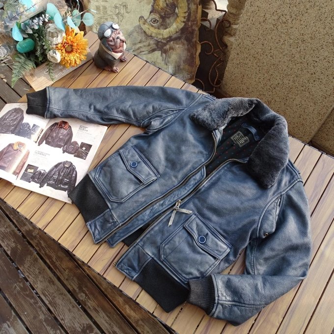 Chaqueta de vuelo G1 vintage - Imagen 15