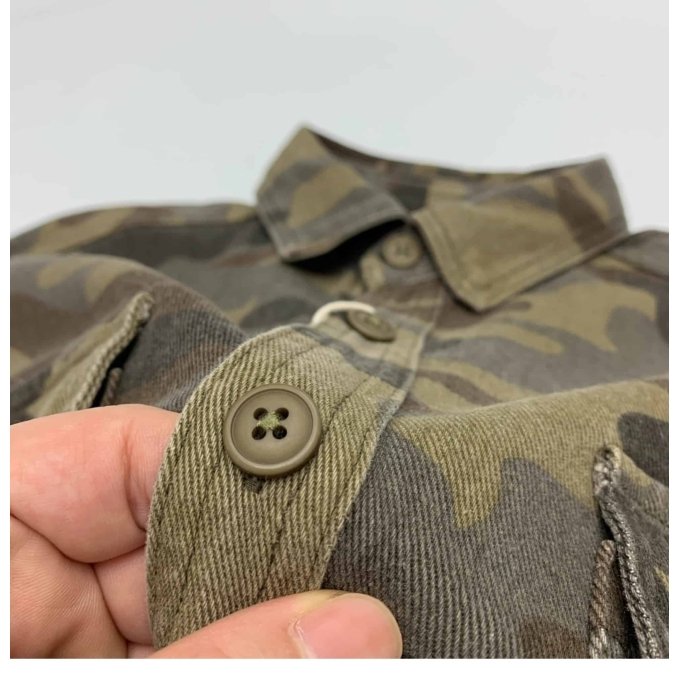 Camisa de camuflaje verde - Imagen 8