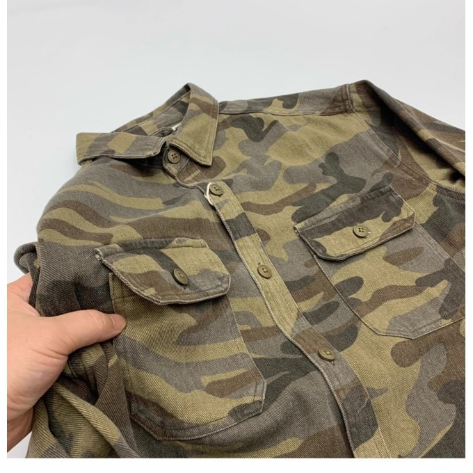 Camisa de camuflaje verde - Imagen 10