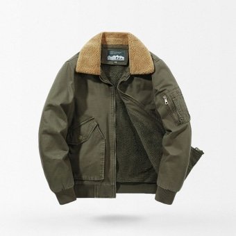 Chaqueta bomber de forro polar para hombre