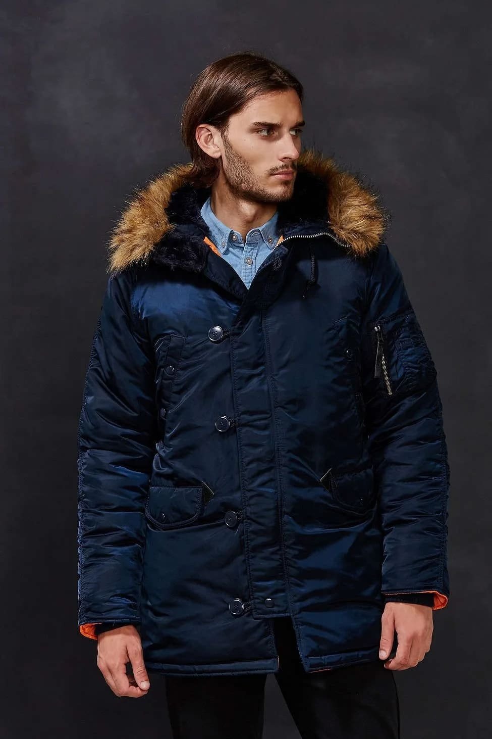 Parka N3B de algodón polar para hombre - Imagen 3