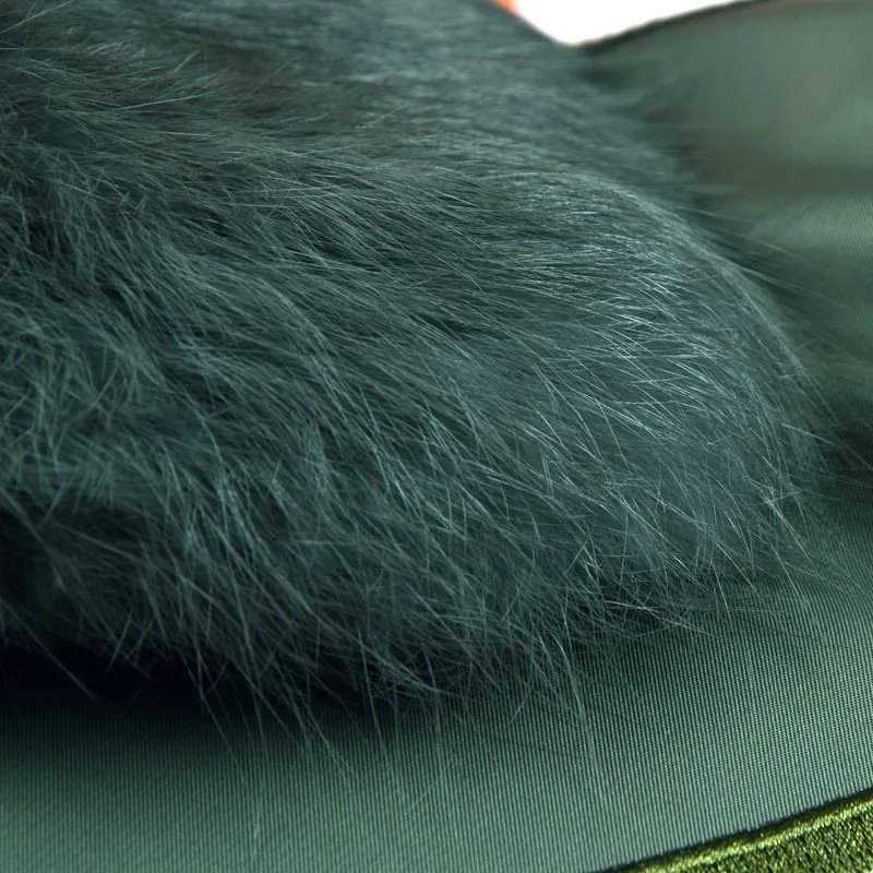 Chaqueta bomber de vuelo militar 45P verde ejército - Imagen 5