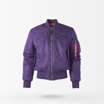 Chaqueta táctica militar MA-1 morada