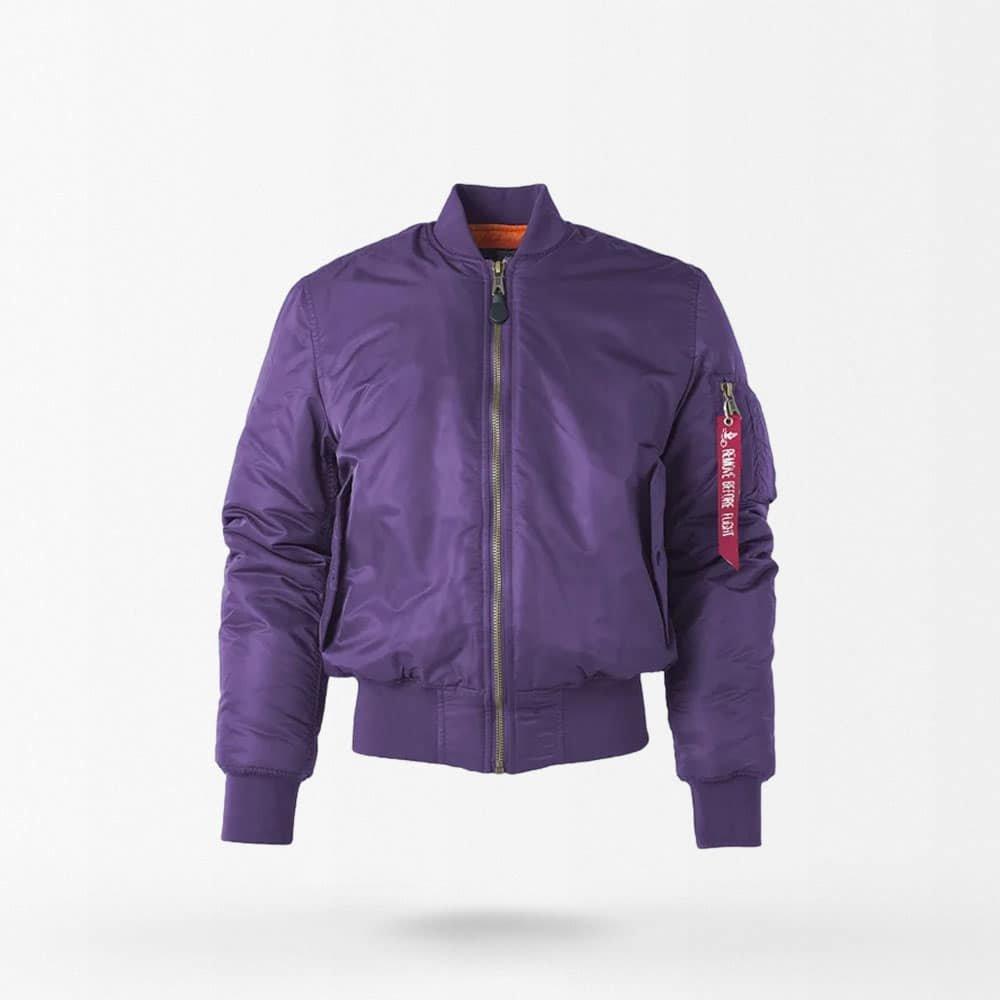 Chaqueta táctica militar MA-1 morada