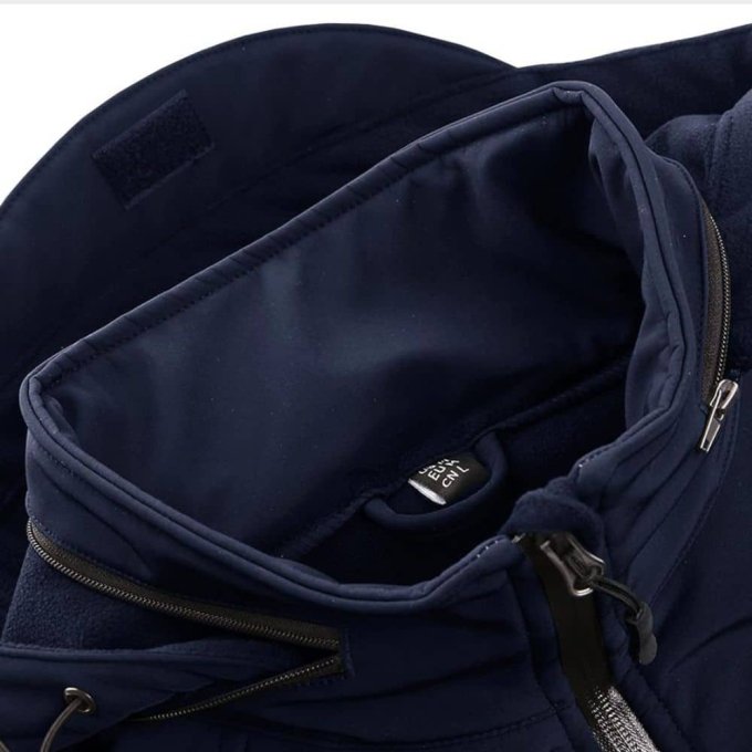 Chaqueta táctica rompevientos azul marino MCT - Imagen 4