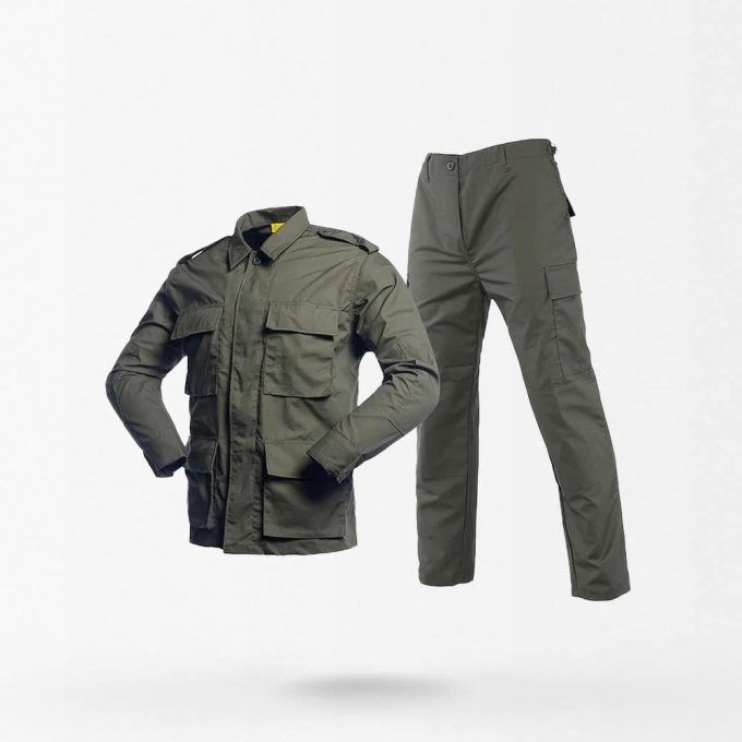 Uniforme militar BDU verde oliva
