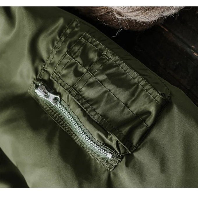 Parka militar USAF 3B verde - Imagen 7