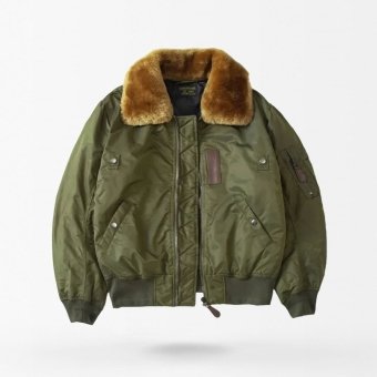 Chaqueta de vuelo bomber B15 vintage para hombre