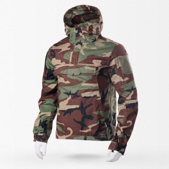 Anorak rompevientos camuflaje Woodland M81