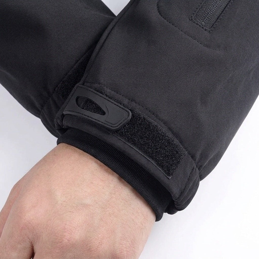 Hooded tactical camo softshell jacket