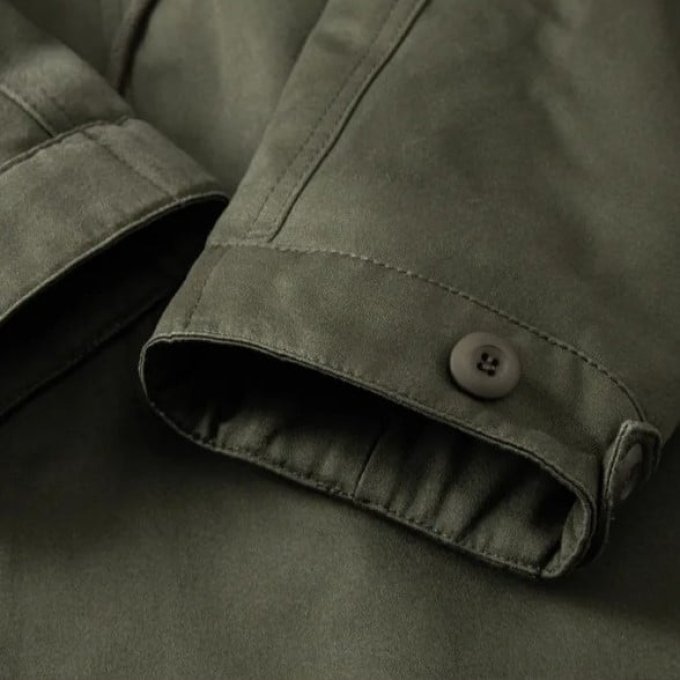 Gabardina M-51 verde militar - Imagen 4