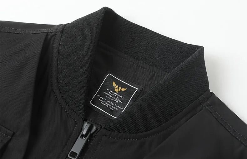 Chaqueta bomber militar multibolsillos para hombre - Imagen 3