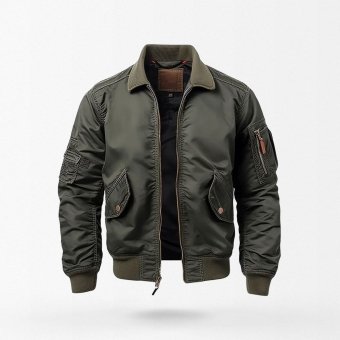 Cazadora bomber vintage para hombre
