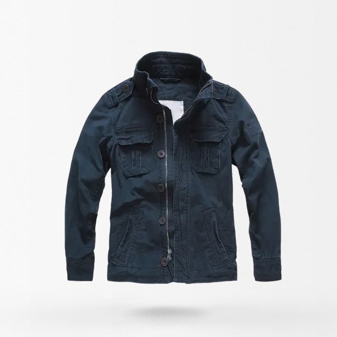 Chaqueta militar M65 azul marino