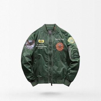 Chaqueta bomber MA-1 verde USAF