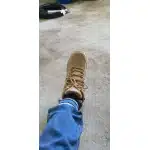 Botas tácticas de senderismo color arena desierto Huile photo review