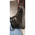 Botas de senderismo impermeables de ante negras photo review