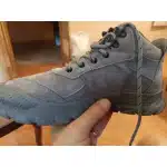 Botines tácticos casuales de cuero vacuno gris photo review