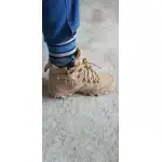 Botas tácticas de senderismo color arena desierto Huile photo review