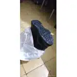 Botas tácticas negras con cremallera lateral y puntera de seguridad photo review