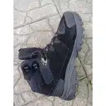 Botas de senderismo impermeables de ante negras photo review