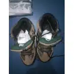 Botas de senderismo tácticas de ante impermeables marrón photo review