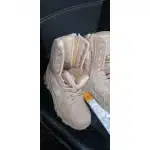 Botas tácticas negras con cremallera lateral y puntera de seguridad photo review