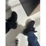 Zapatos de seguridad tácticos negros photo review