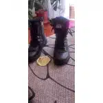 Botas tácticas ligeras con cremallera color beige desierto photo review