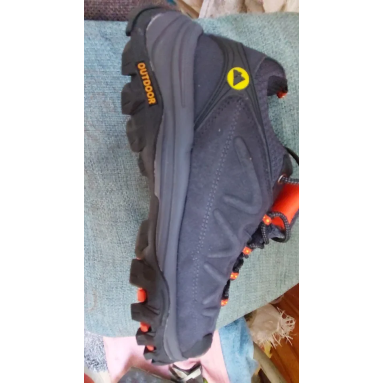 Zapatillas de trail running tácticas Hikeup negras photo review