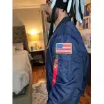 Chaqueta bomber de vuelo MA-1 Apollo photo review