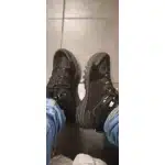 Botas de senderismo impermeables de ante negras photo review