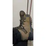 Botas de senderismo tácticas de ante impermeables marrón photo review