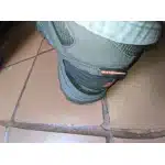 Botas de senderismo impermeables de ante gris photo review