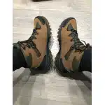 Botas de senderismo tácticas de ante impermeables marrón photo review