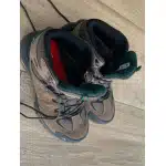 Botas de senderismo impermeables de ante gris photo review