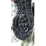 Botas tácticas negras con cremallera lateral y puntera de seguridad photo review