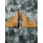 Botas de combate vintage de cuero marrón coyote photo review