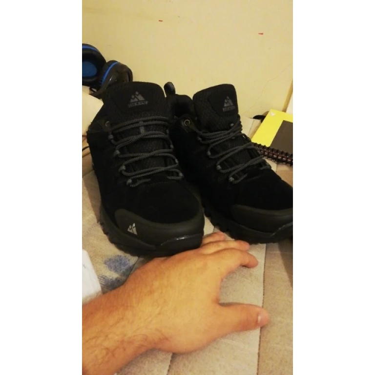 Zapatillas tácticas de trail running Hikeup grises photo review