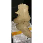 Botas tácticas negras con cremallera lateral y puntera de seguridad photo review