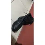 Botas tácticas negras con cremallera lateral y puntera de seguridad photo review