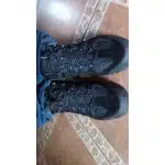 Botas de senderismo impermeables de ante negras photo review