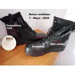 Botas tácticas ligeras con cremallera photo review