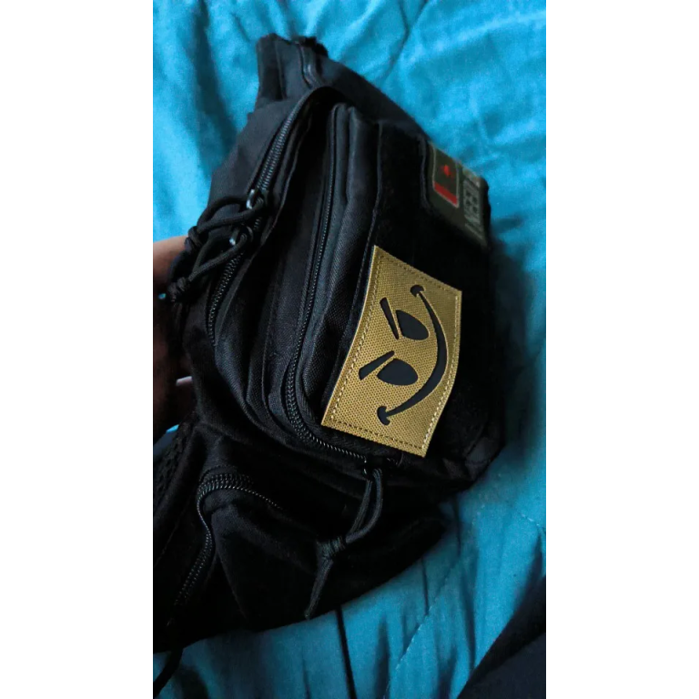 Riñonera táctica negra photo review