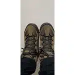 Botas de senderismo tácticas de ante impermeables marrón photo review