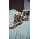 Botas tácticas ligeras para correr caqui desierto photo review