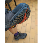 Botas de senderismo impermeables de ante gris photo review