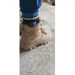 Botas tácticas de senderismo color arena desierto Huile photo review