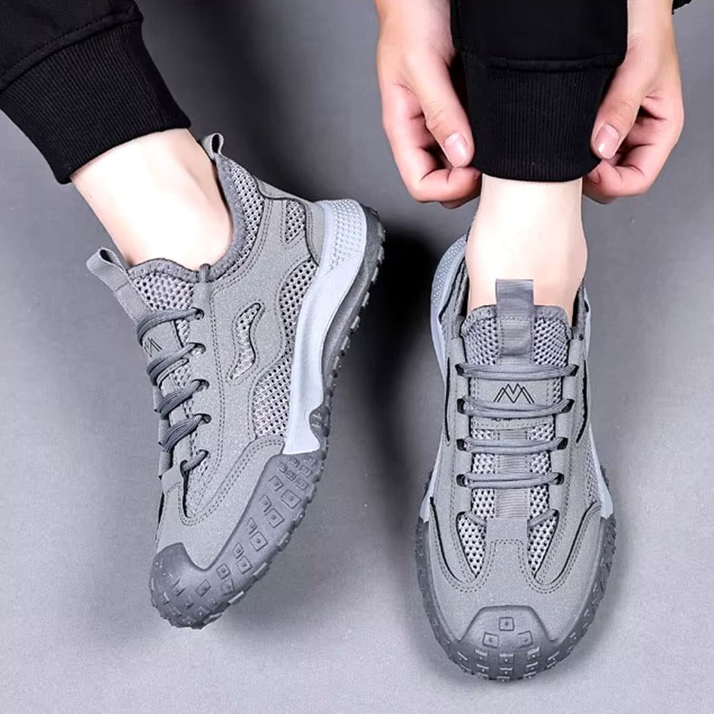 Zapatillas de entrenamiento militares grises - Imagen 2